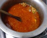 A picture of step 3 of Hyderabadi Beef Masalah.