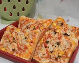 Foto langkah ke 5 dari resep Pizza roti simple.