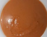 A picture of step 4 of Shahi paneer.