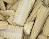 A picture of step 1 of Baby corn manchurian.
