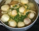 Foto langkah ke 6 dari resep Sop Tofu Bakso Ayam.