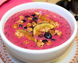 Foto del paso 2 de la receta: Smoothie Bowl "Rosa" con granola