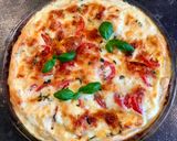 Paradicsom-mozzarella Quiche đ«đ· recept fĂĄzis 3 fotĂłja