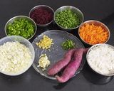 A picture of step 1 of Mixed vegetable Cutlet without potato.