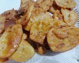A picture of step 4 of Aloo Pakorey.