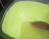 Foto langkah ke 4 dari resep Es Pisang Hijau Creamy.