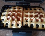 Foto del passaggio 4 della ricetta Waffles della nonna !!