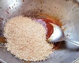 A picture of step 4 of Till gur laddu 😋 sesame jaggery laddu 😋 😋.