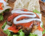 Foto langkah ke 8 dari resep Prosperity burger.