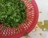 A picture of step 1 of Methi Thepla.