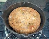 A picture of step 3 of Ragi uttapam.