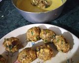 A picture of step 3 of Jackfruit Bonda.