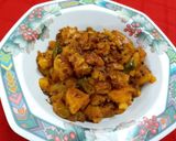 A picture of step 7 of Spicy Potato Bhaji.