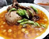 A picture of step 7 of Murgh Chanay dhaba style.
