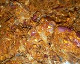 A picture of step 3 of Shito stew.