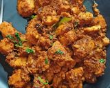 A picture of step 4 of Mustard chicken (chicken besara).