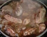 Foto del paso 3 de la receta: Pollo a la olla, con medallones de zapallo y queso