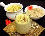 A picture of step 4 of Masala Doodh.