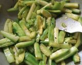 A picture of step 2 of Coconut Ridge Gourd Sabji.