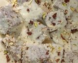 A picture of step 5 of Choco brownie pista kulfa (without oven).