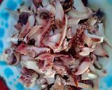 Foto langkah ke 1 dari resep Cumi kecap pedas.