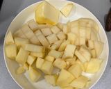 Foto del paso 1 de la receta: Tarta de frutas sin harina