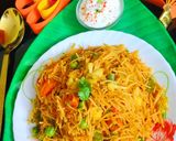 A picture of step 4 of Seviyan Tawa Pulao(no onion garlic).