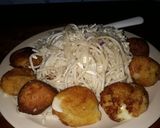 A picture of step 4 of Creamy Spaghetti with Cheese Balls 🇸🇻.