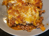 Lasaña de carne con verduras sin pasta