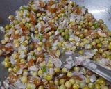 A picture of step 5 of Methi vatana sabji.