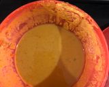 A picture of step 1 of Masala bread.