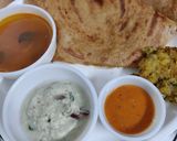 A picture of step 5 of Moong Dal Dosa.
