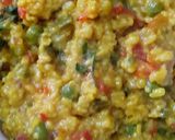 A picture of step 4 of Oats khichdi.