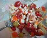 Foto del paso 3 de la receta: Barcos de pepino marineros