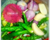 Foto langkah ke 1 dari resep Sayur wak pe santan lombok ijo.