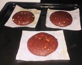 Red Velvet Chewy Cookies||Red Velvet Cookies✨tanpa mixer langkah memasak 9 foto