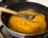 A picture of step 8 of Dahi Vale Aloo.