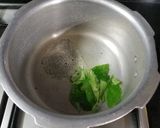A picture of step 2 of Banana Stem Dal.