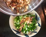 Hình bước làm 2 của món Hàu nướng mỡ hành