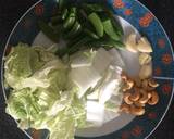 Cabbage bean vege recipe step 1 photo