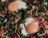 Foto del paso 4 de la receta: Nido de kale y zapallitos