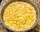 Foto del paso 10 de la receta: Pastel con crema y manzanas asadas “sin gluten” (Cake with cream and roasted apples “gluten-free”)