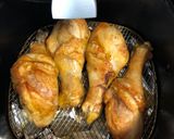 Hình bước làm 4 của món Đùi gà nướng mật ong-air fryer