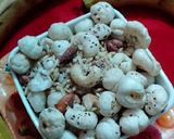 फलाहारी ड्राई फ्रूट्स नमकीन (falahari dry fruits namkeen recipe in Hindi) रेसिपी चरण 4 फोटो