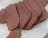 A picture of step 2 of Luncheon sandwich.
