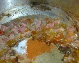 A picture of step 5 of Chicken Tikka Masala Karahi with Coal Dum.
