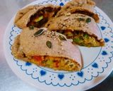 Foto del paso 4 de la receta: Calzones integrales de atún y zucchini🥟🥟
