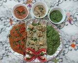 A picture of step 3 of Shahi paneer/ butter paneer/ green masala paneer.