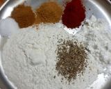 A picture of step 2 of Crispy fried chicken.