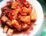 Foto langkah ke 5 dari resep Ayam tahu masak asam manis.